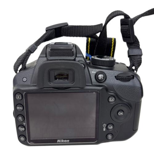 Nikon (ニコン) 一眼レフカメラ D3200 2472万画素(総画素) APS-C 2080154