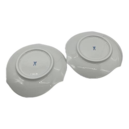 Meissen (マイセン) プレートセット 53576 波の戯れホワイト 2Pセット