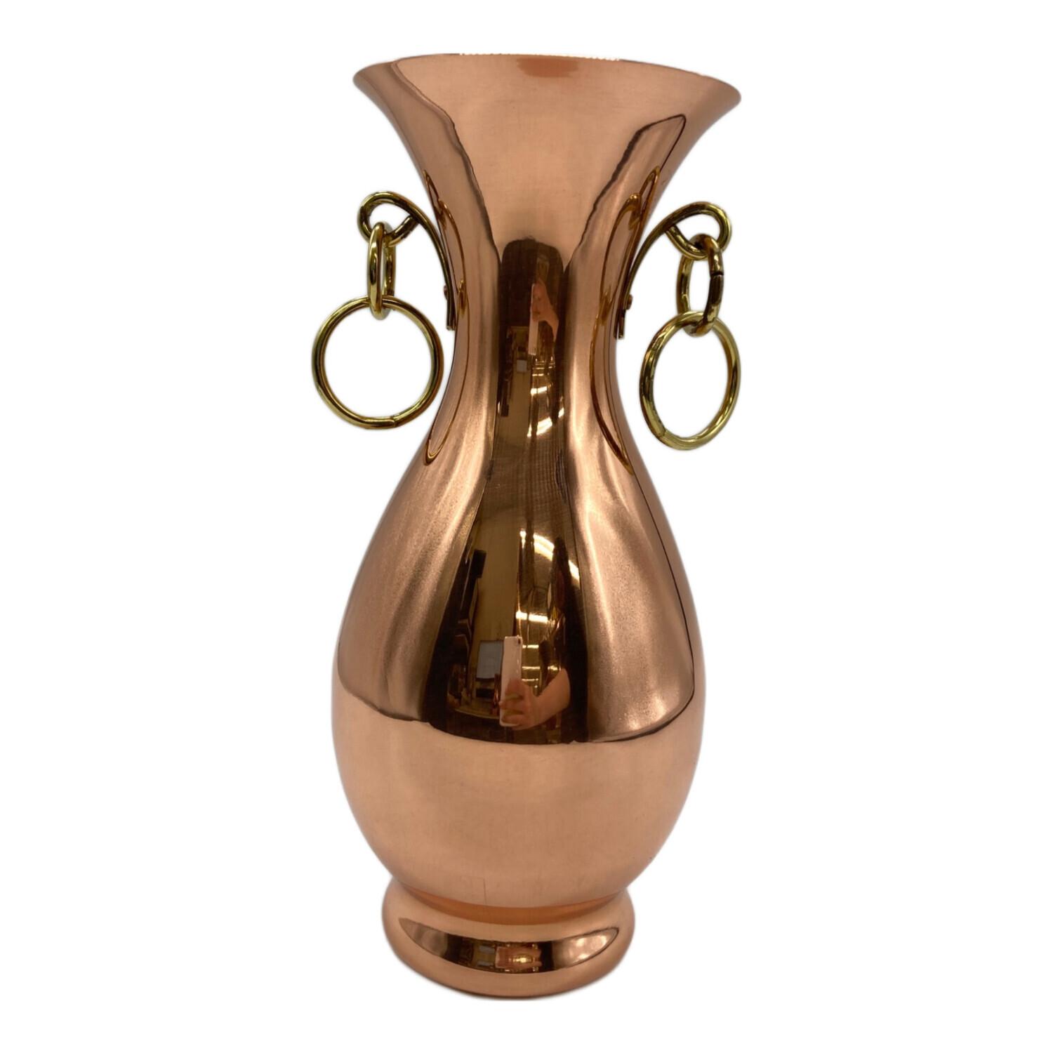 FLORRIE (フローリー) 花びん S-2515B フープ付 COPPER 100（純銅製