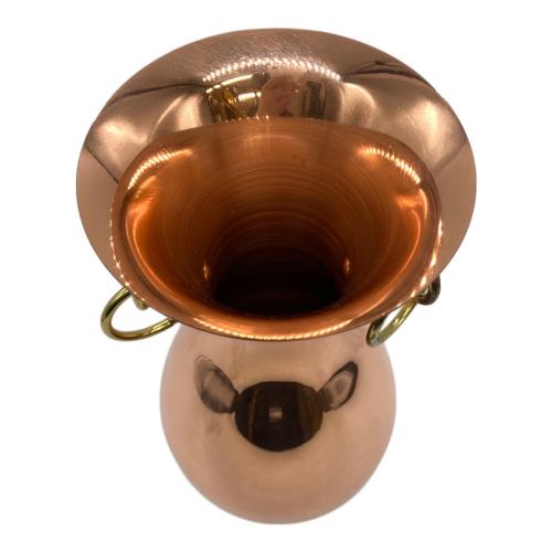 FLORRIE (フローリー) 花びん S-2515B フープ付 COPPER 100（純銅製）