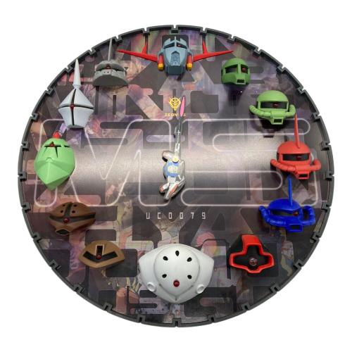 機動戦士ガンダム (キドウセンシガンダム) 掛時計 3Dクロック　GUNDUM 3D CLOCK