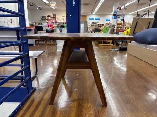 UNICO (ウニコ) ダイニングテーブル ブラウン 331 SWELLA 幅120㎝