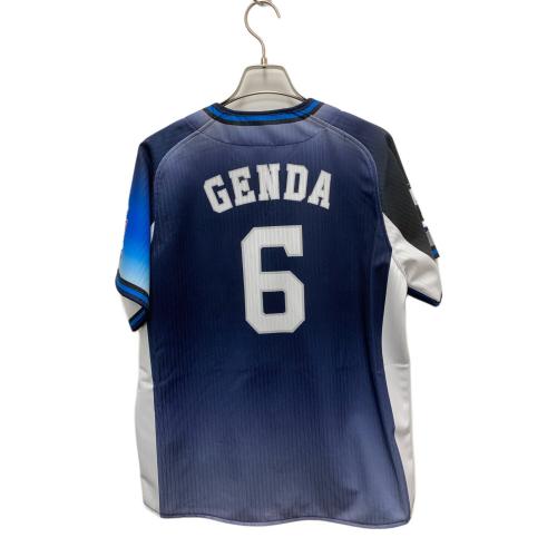 Majestic (マジェスティック) 応援グッズ ネイビー 埼玉西武ライオンズ レプリカユニフォーム(ビジター) 背番号6 源田壮亮 未使用品