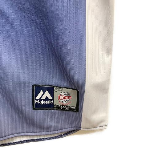 Majestic (マジェスティック) 応援グッズ ネイビー 埼玉西武ライオンズ レプリカユニフォーム(ビジター) 背番号6 源田壮亮 未使用品
