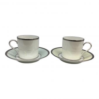 Noritake (ノリタケ) カップ&ソーサーセット シャンパンパールズ 2Pセット