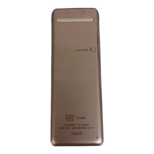 SONY (ソニー) ICレコーダー 動作確認済 ICD-UX560F -