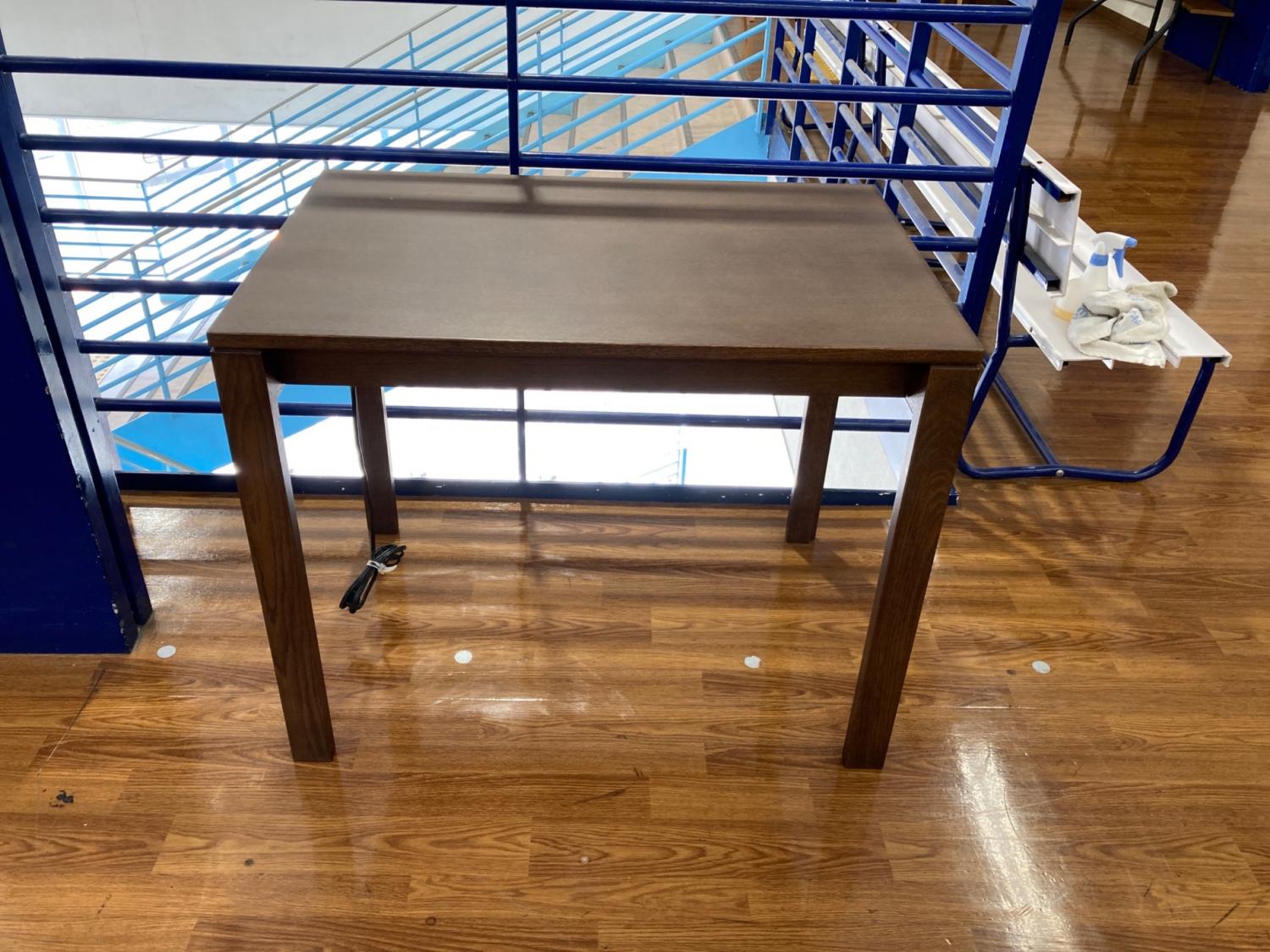 トレファク南浦和】袖机 karimoku ブラウン