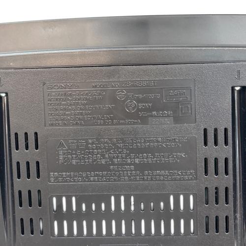 SONY (ソニー) ラジカセ ZS-RS81 2022年製 1345367