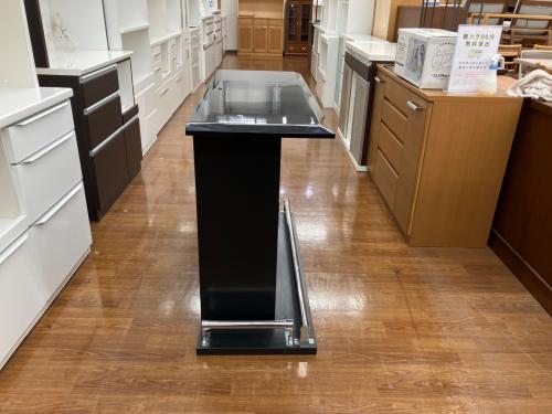 カウンターテーブル ブラック