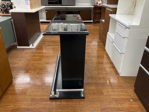 カウンターテーブル ブラック