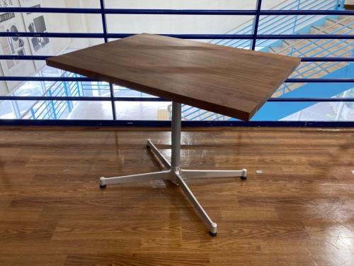 greeniche (グリニッチ) カフェテーブル 800×600　ウォルナット ブラウン