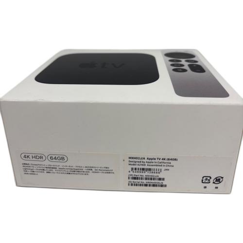 Apple (アップル) Apple TV 4K(第2世代) 64GB 電源ケーブル欠品 MXH02J/A SN90N4926J9