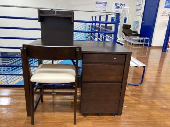 karimoku (カリモク) デスクセット ブラック×ホワイト デスク:SA3805 チェア:XT0631ID エテルナ