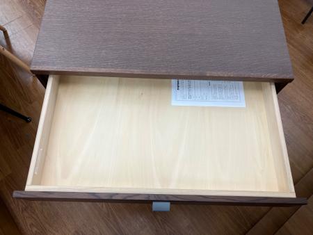 karimoku (カリモク) ローチェスト ダークブラウン 4段 QT2324 MK