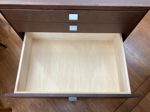 karimoku (カリモク) ローチェスト ダークブラウン 4段 QT2324 MK