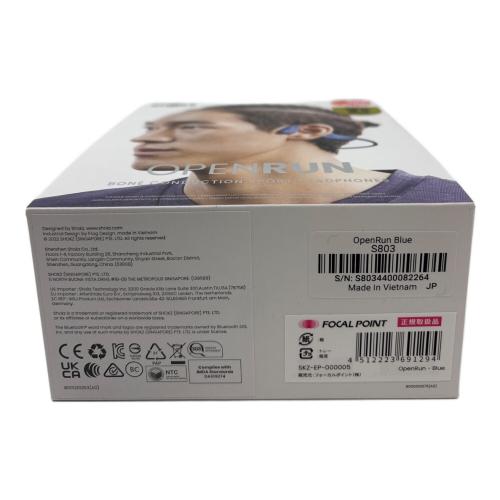 Shokz（ショックス） 骨伝導イヤホン SKZ-EP-000005