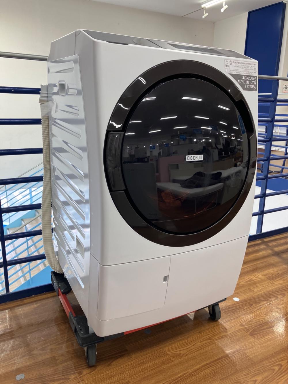 ドラム式洗濯機 HITACHI BD-STX110GL 11kg 2022年製 77,000円