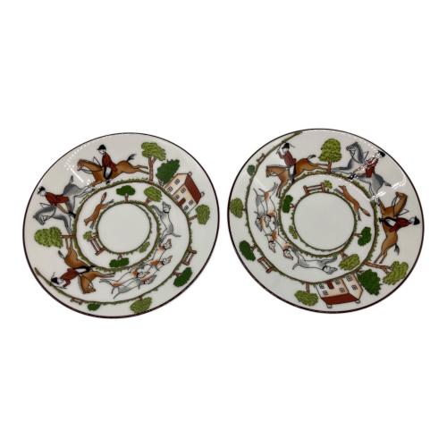 Wedgwood (ウェッジウッド) カップ&ソーサー HUNTING SCENES 2Pセット