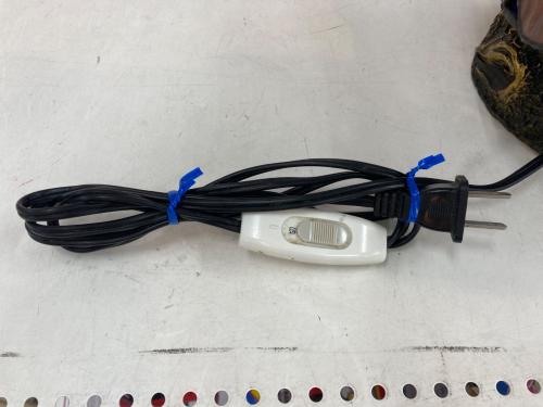 ステンドグラスライト フクロウ ※2002年製 点灯確認済・年数経過のため保証無