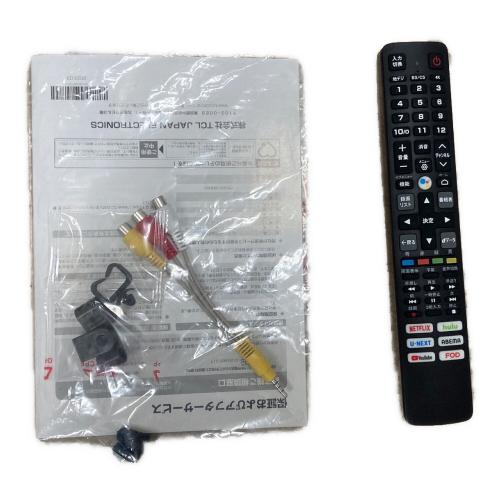TCL (ティーシーエル) 4Kチューナー内蔵液晶テレビ 43C635 2022年製 43インチ ※脚欠品　動作確認済