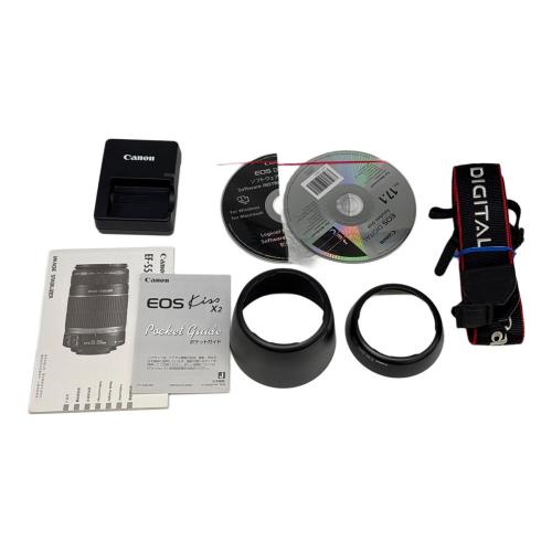 Canon EOS kiss x2ダブルズームレンズキット