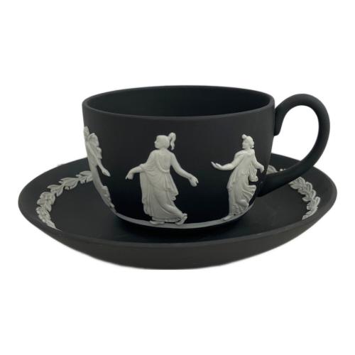 Wedgwood (ウェッジウッド) カップ&ソーサー ブラック ジャスパー