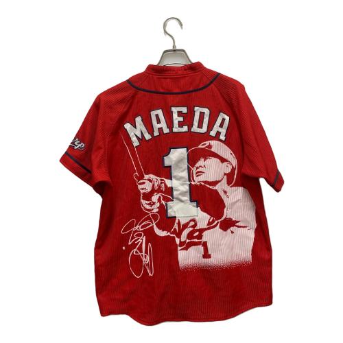 DESCENTE (デサント) 応援グッズ SIZE M レッド 前田智徳 引退記念ハイクオリティユニフォーム 広島東洋カープ 背番号1 DOR-H5009