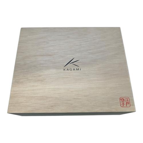 KAGAMI CRYSTAL (カガミクリスタル) ロックグラスセット TS370-28355 江戸切子 5Pセット