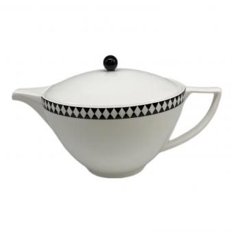Wedgwood (ウェッジウッド) ティーポット Jasper Conran モザイクブラック