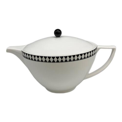 Wedgwood (ウェッジウッド) ティーポット Jasper Conran モザイクブラック