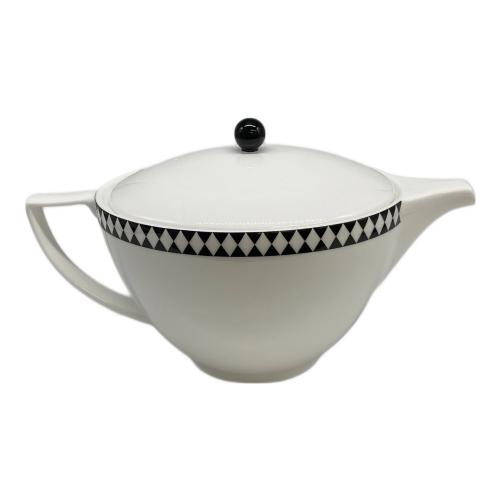 Wedgwood (ウェッジウッド) ティーポット Jasper Conran モザイクブラック