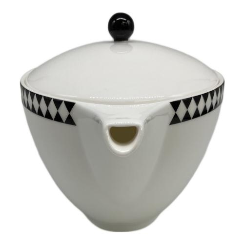 Wedgwood (ウェッジウッド) ティーポット Jasper Conran モザイクブラック