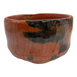 赤楽 抹茶茶碗 松楽作