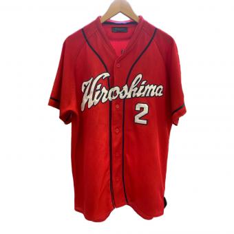 DESCENTE (デサント) 応援グッズ SIZE L レッド 広島東洋カープ ハイクオリティユニフォーム(ビジター) 背番号2番 田中広輔 DOR-H5009A