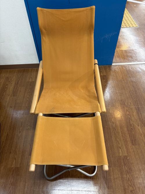 ロッキングチェアー キャメル オットマン付 NychairX