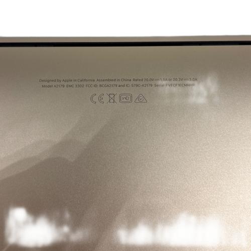 Apple (アップル) MacBook Air 2020年モデル A2179 Mac OS Core i3 1.1GHzデュアルコア メモリ:8GB SSD:256GB FVFCF1ECMNHR
