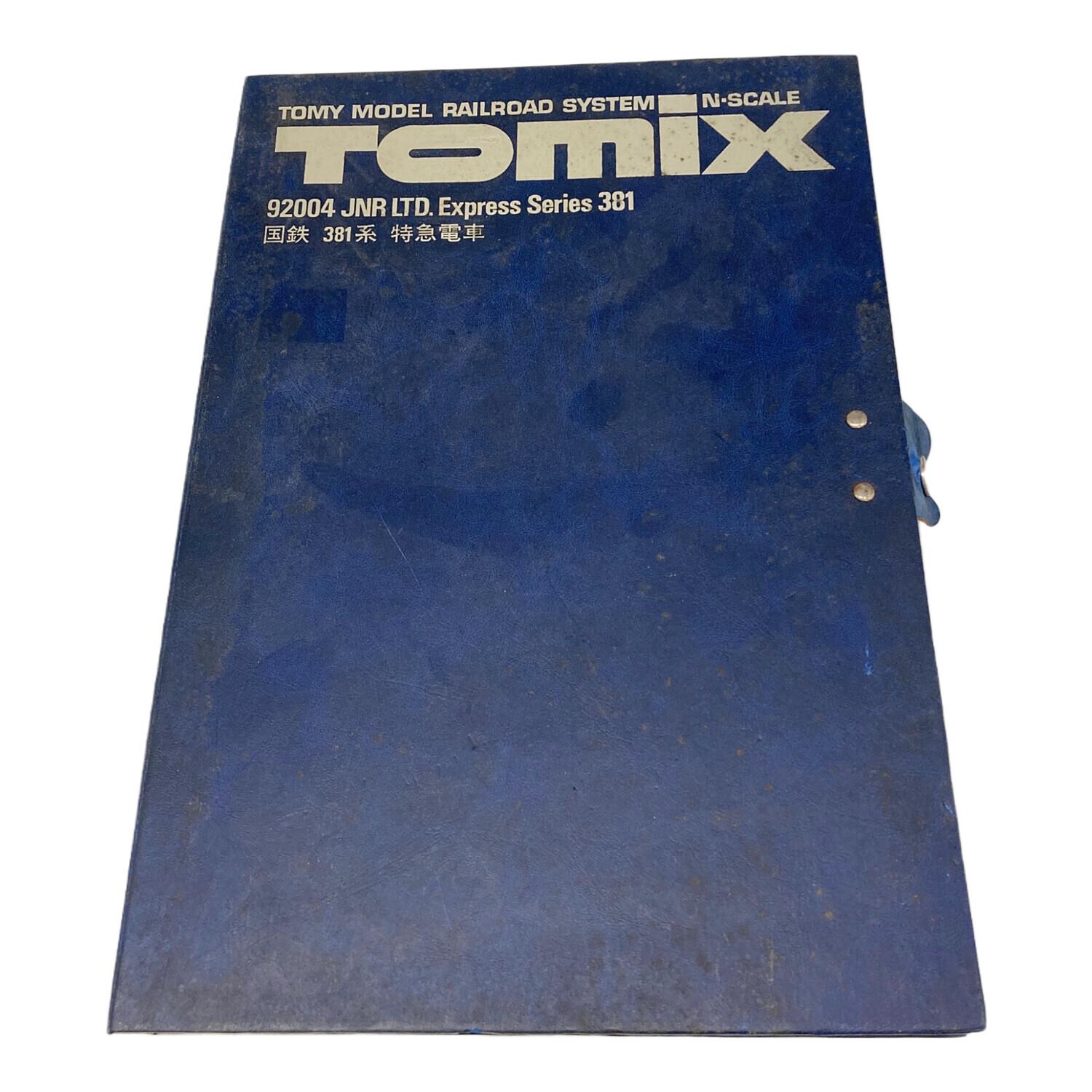 TOMIX (トミックス) Nゲージ 国鉄381形特急電車6両セット｜トレファク