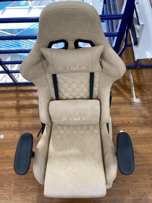 LEOVOL ゲーミングチェア ベージュ 1人掛け