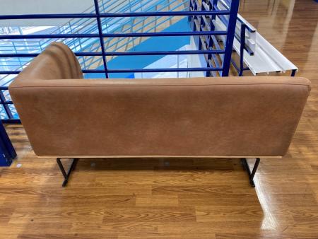 関家具 (セキカグ) 2人掛けソファー ブラウン 175 片肘 ダントンⅡ