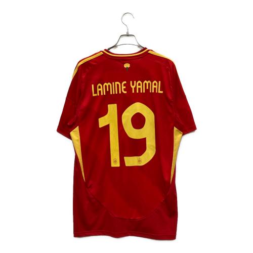 adidas (アディダス) トレーニングウェア メンズ SIZE L レッド 2024年スペイン代表 ＃19ヤマル