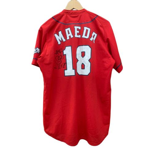 広島東洋カープ (ヒロシマトウヨウカープ) 応援グッズ SIZE L レッド レプリカユニフォーム 背番号18番 前田健太