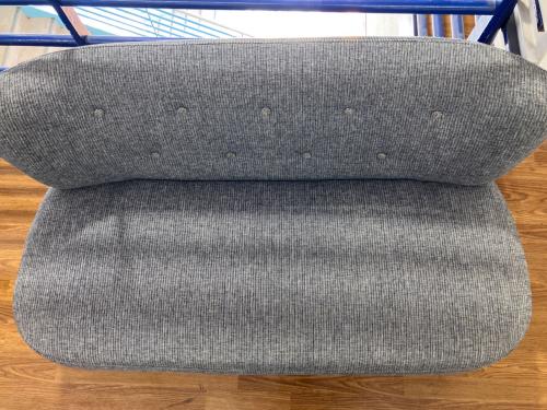 2人掛けソファー グレー