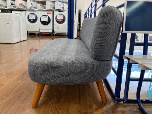 2人掛けソファー グレー