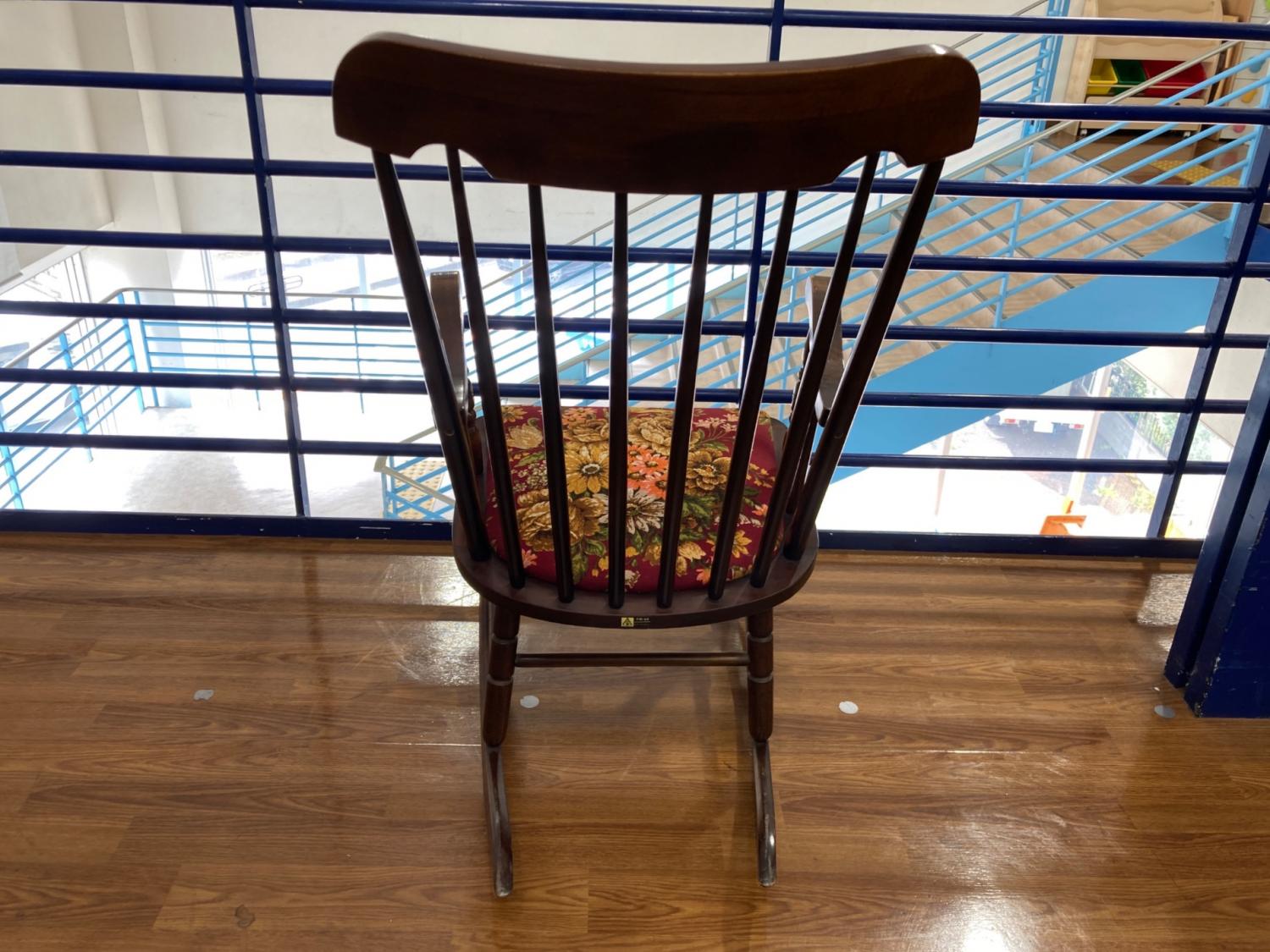 飛騨の家具 (ヒダノカグ) ロッキングチェアー ブラウン キズ有