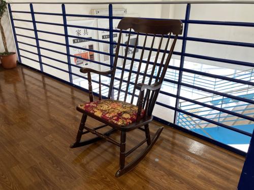 飛騨の家具 (ヒダノカグ) ロッキングチェアー ブラウン キズ有