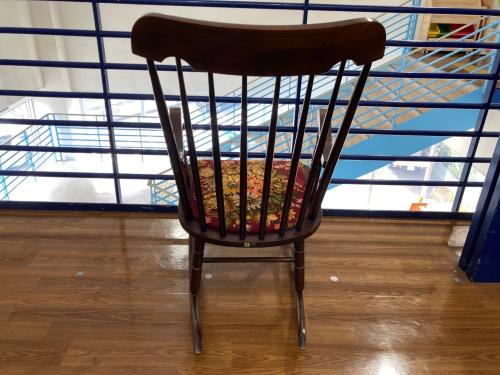 飛騨の家具 (ヒダノカグ) ロッキングチェアー ブラウン キズ有