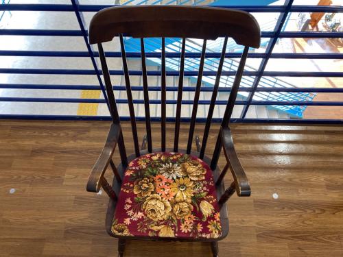 飛騨の家具 (ヒダノカグ) ロッキングチェアー ブラウン キズ有