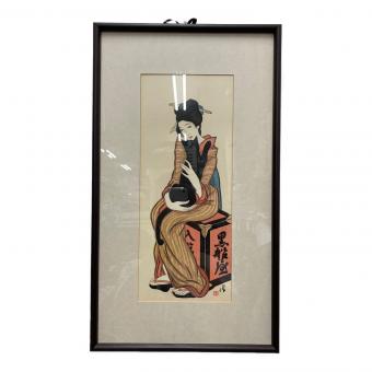 竹久夢二  黒船屋 木版画