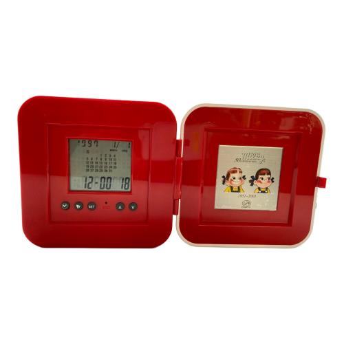 不二家 (フジヤ) ミルキー発売50周年記念 ミルキークロック ペコちゃん