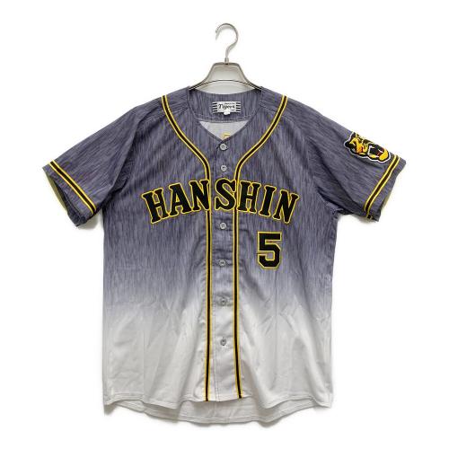 阪神タイガース (ハンシンタイガース) ビジターレプリカユニフォーム 近本光司 背番号5 グレー ユニフォーム ＃5近本
